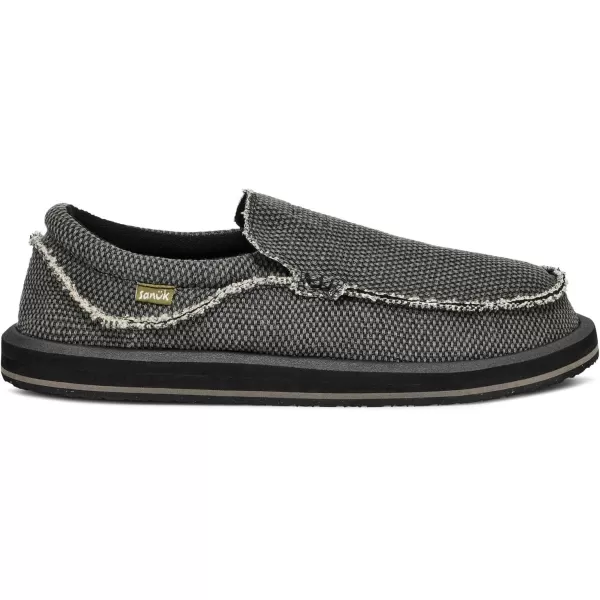 Sanuk Mens Chiba LoaferBlack 1