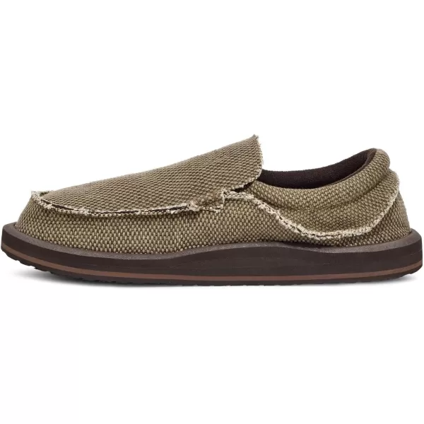 Sanuk Mens Chiba LoaferBrown 1