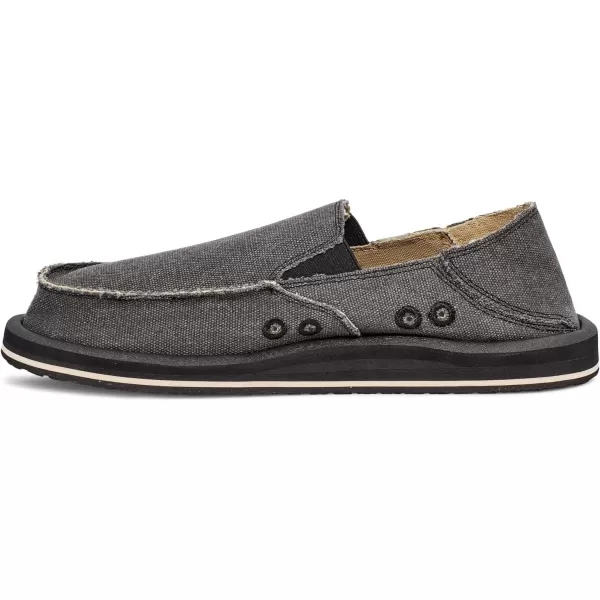 Sanuk Mens Donny SWS LoaferCharcoal