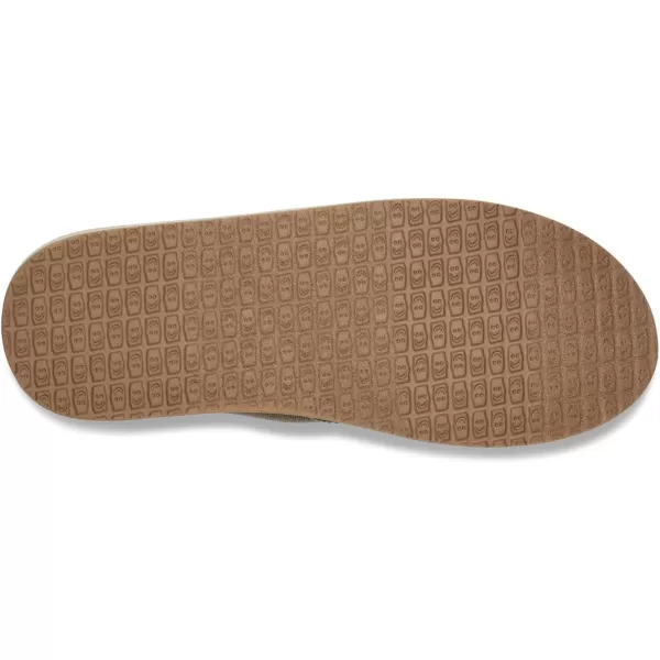 Sanuk Womens Donna Hemp Loafer FlatSmokey Olive