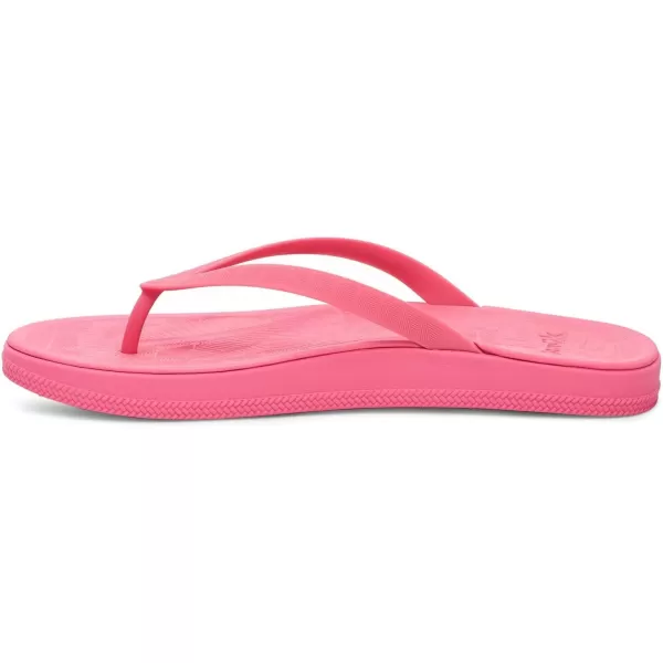 Sanuk Womens Funshine FlipFlopHot Pink