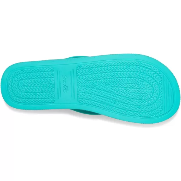 Sanuk Womens Funshine FlipFlopTurquoise