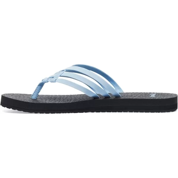 Sanuk Womens Yoga Sandy FlipFlopClear Sky