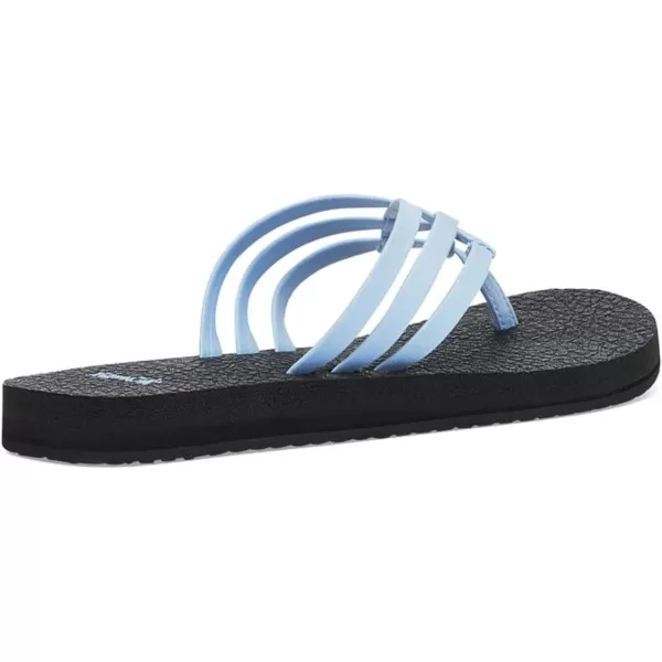 Sanuk Womens Yoga Sandy FlipFlopClear Sky