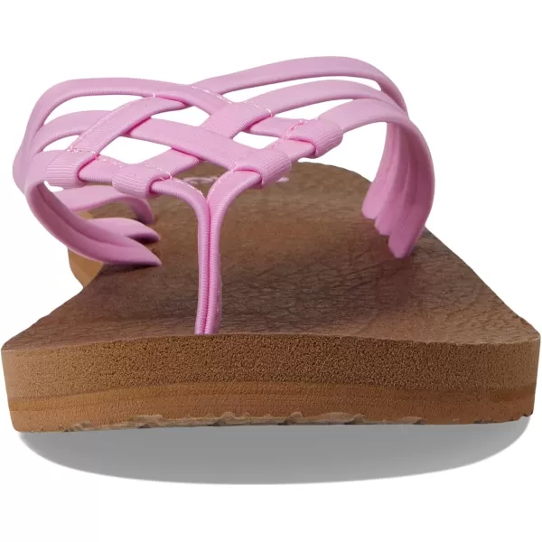 Sanuk Womens Yoga Sandy FlipFlopLilac Chiffon