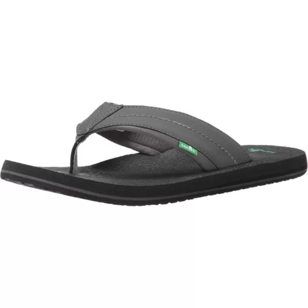 Sanuk Mens Beer Cozy 2 FlipFlopCharcoal