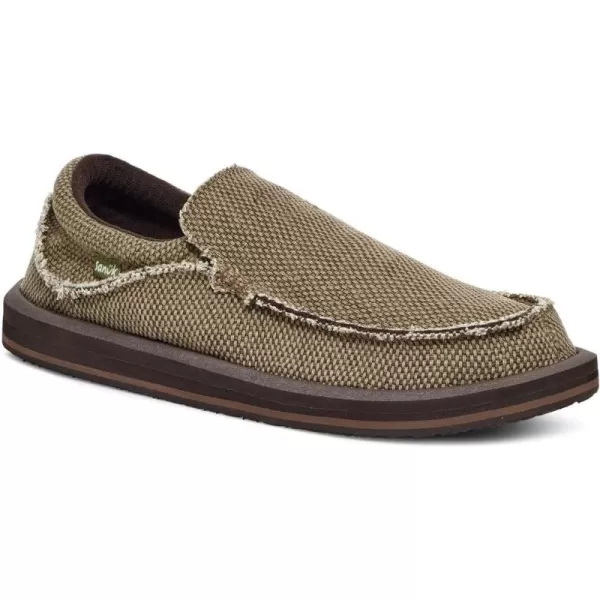 Sanuk Mens Chiba LoaferBrown 1