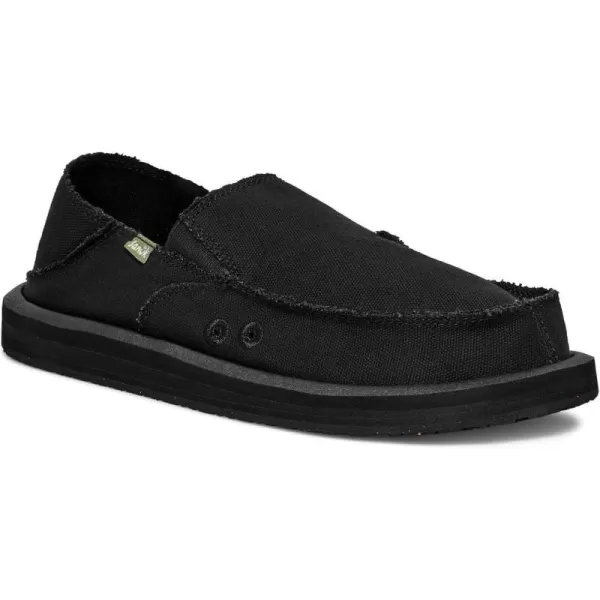 Sanuk Mens Donny SWS LoaferBlackout