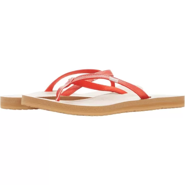 Sanuk womens Yoga JoyCherry Tomato