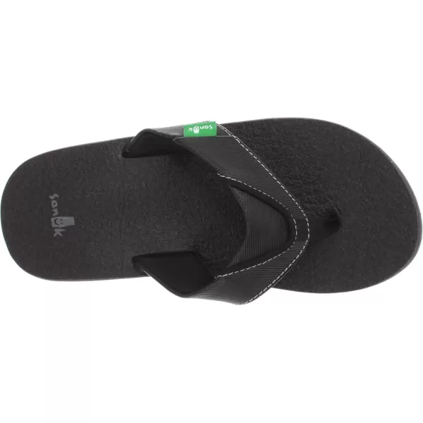 Sanuk Kids Boys Root Beer Cozy Little KidBig KidBlack