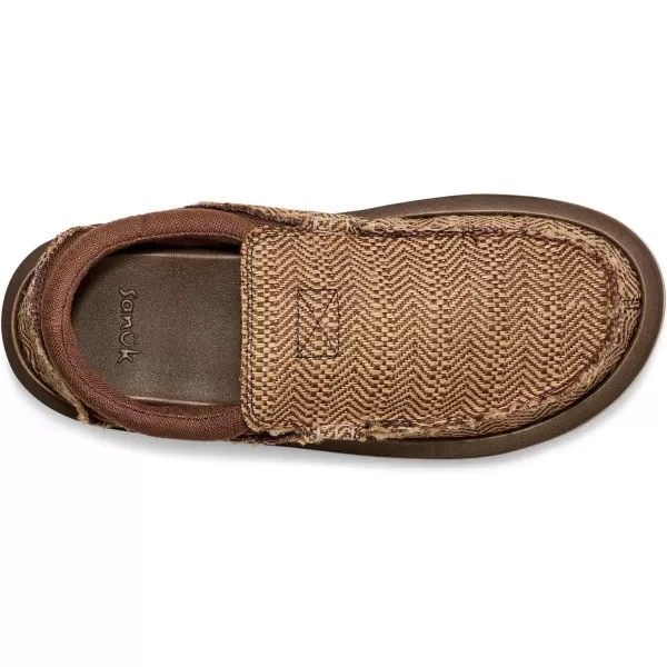 Sanuk Mens Chiba Jute LoaferBrown