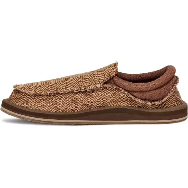 Sanuk Mens Chiba Jute LoaferBrown