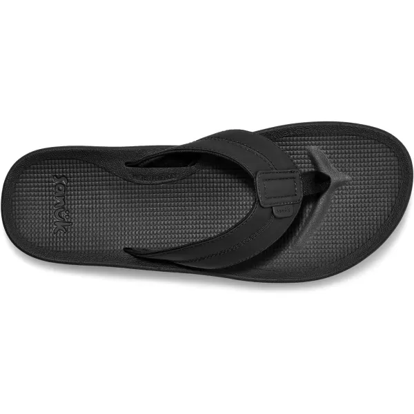 Sanuk Mens Cosmic Coast FlipFlopBlack