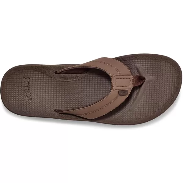 Sanuk Mens Cosmic Coast FlipFlopBrown