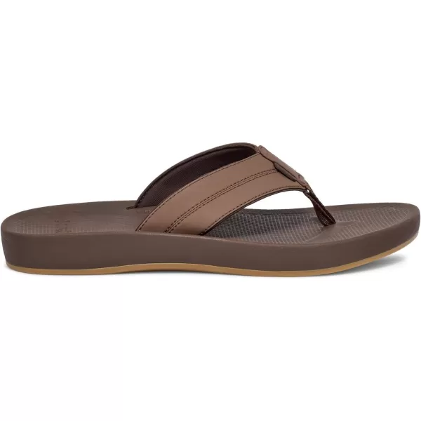 Sanuk Mens Cosmic Coast FlipFlopBrown
