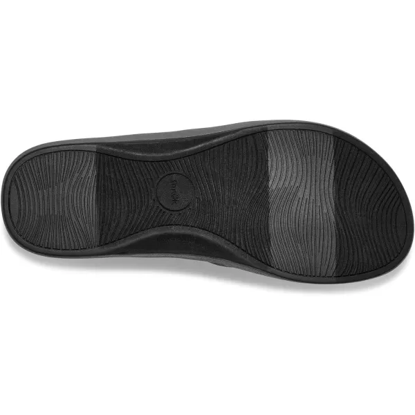 Sanuk Mens Cosmic Seas Mesh FlipFlopDark Grey