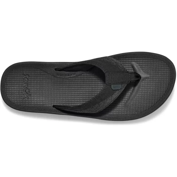 Sanuk Mens Cosmic Seas Mesh FlipFlopShadow