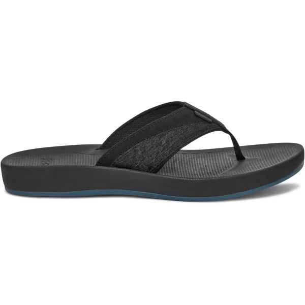 Sanuk Mens Cosmic Seas Mesh FlipFlopShadow