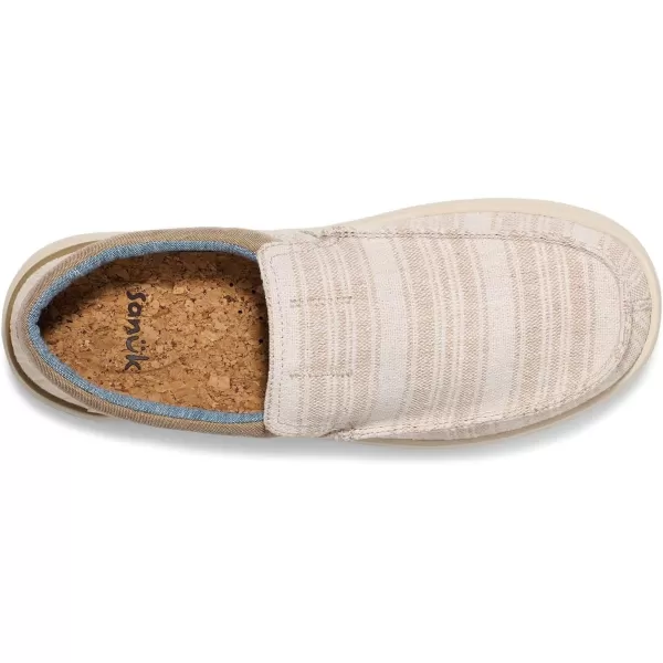 Sanuk Mens Hangout Lite Stripe LoaferOat Stripe