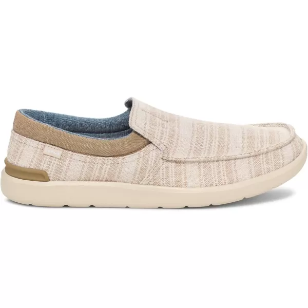 Sanuk Mens Hangout Lite Stripe LoaferOat Stripe