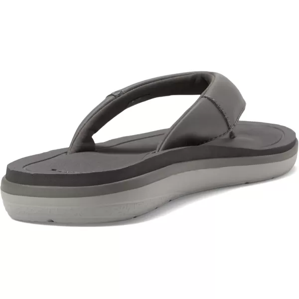 Sanuk Mens Rippah Sl FlipFlopCharcoal