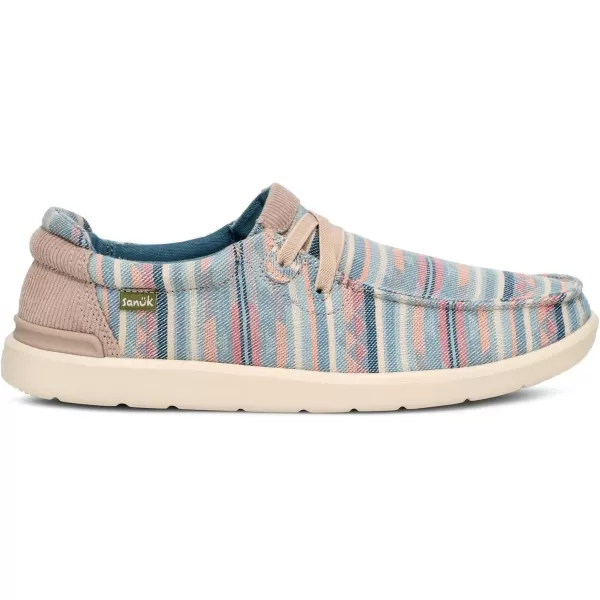 Sanuk Mens Shaka Lite 2 Blanket LoaferBlue Multi