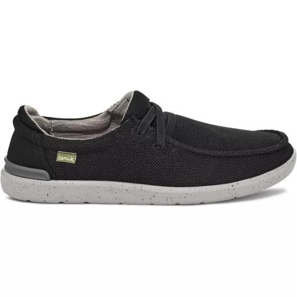 Sanuk Mens Shaka Lite 2 Sl Mesh LoaferBlack