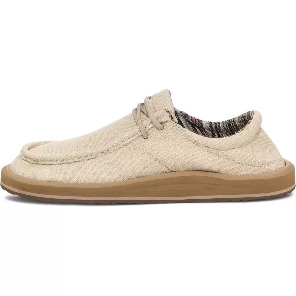 Sanuk Mens Single Fin LoaferGreige
