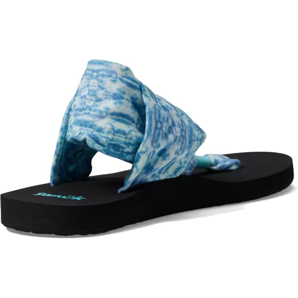 Sanuk Sling Soft TopKaleidoscope Blue Green