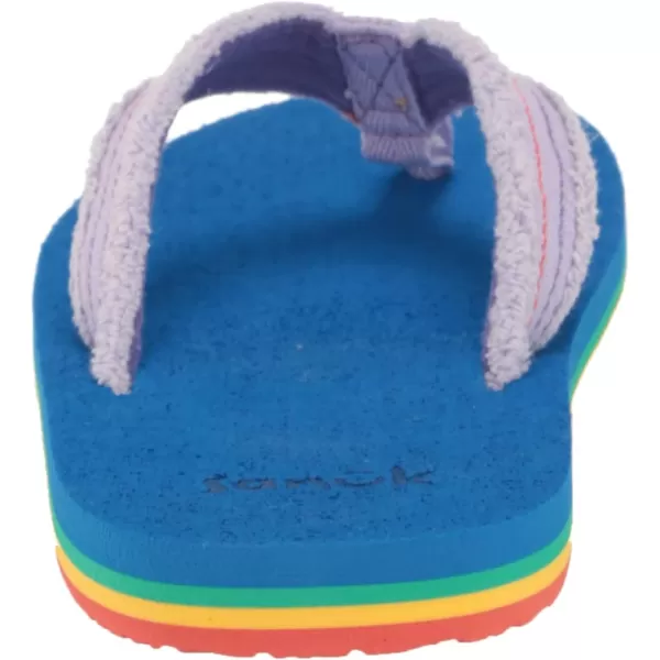Sanuk UnisexChild Y Fraidy StackerRainbow