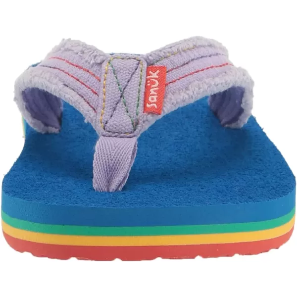 Sanuk UnisexChild Y Fraidy StackerRainbow