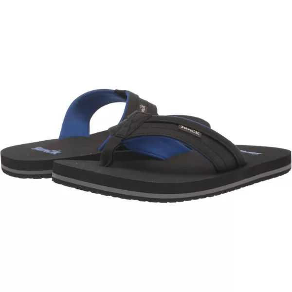 Sanuk UnisexChild Ziggy FlipFlopBlack