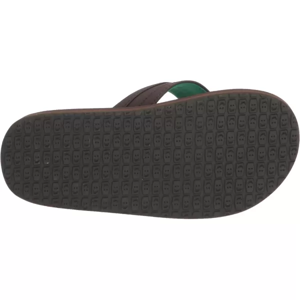 Sanuk UnisexChild Ziggy FlipFlopBrown