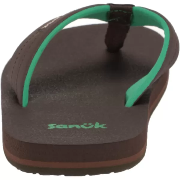 Sanuk UnisexChild Ziggy FlipFlopBrown
