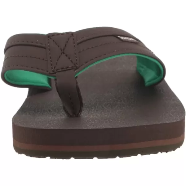 Sanuk UnisexChild Ziggy FlipFlopBrown