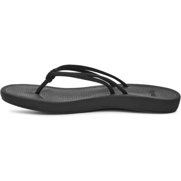 Sanuk Womens Cosmic Sands FlipFlopBlack