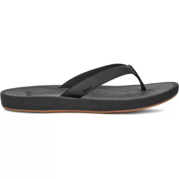 Sanuk Womens Cosmic Shores FlipFlopBlack