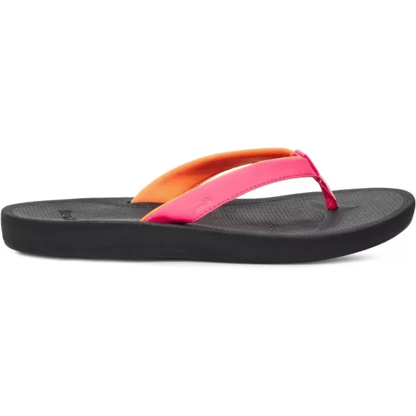 Sanuk Womens Cosmic Shores FlipFlopHot Pink