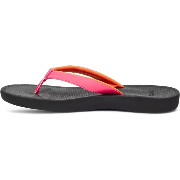 Sanuk Womens Cosmic Shores FlipFlopHot Pink
