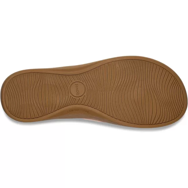 Sanuk Womens Cosmic Shores FlipFlopPeachy Keen