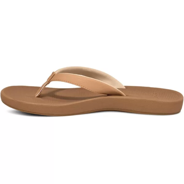 Sanuk Womens Cosmic Shores FlipFlopTan