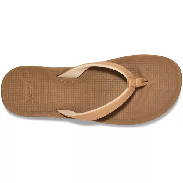 Sanuk Womens Cosmic Shores FlipFlopTan