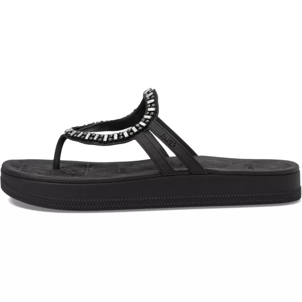 Sanuk Womens Sunshine Sl Gem SandalBlack