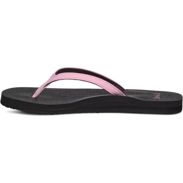 Sanuk Womens Yoga Joy Sparkle FlipFlopFragrant Lilac