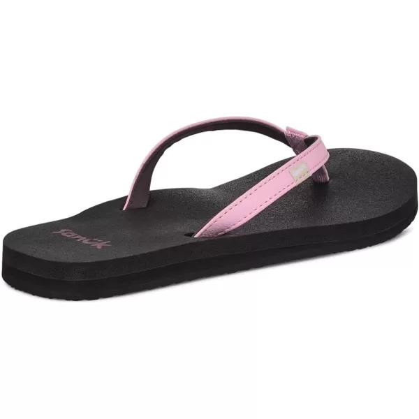Sanuk Womens Yoga Joy Sparkle FlipFlopFragrant Lilac