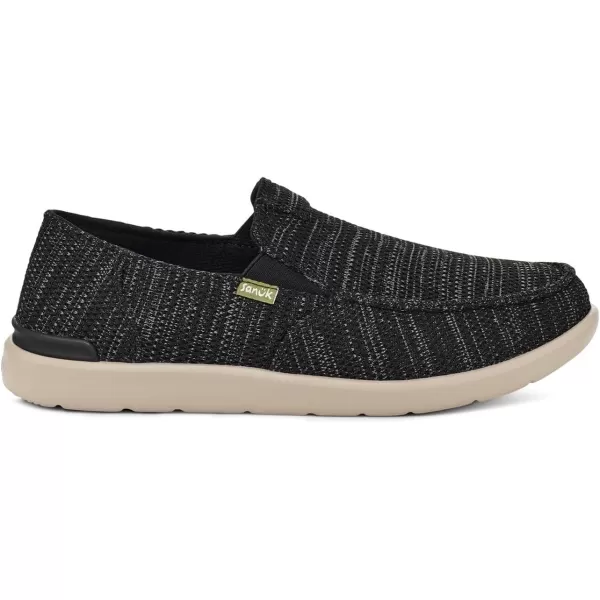 Sanuk mens Tripper Lite 2 Sl Mesh LoaferBlack