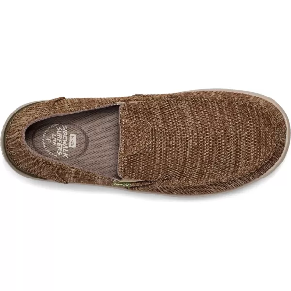 Sanuk mens Tripper Lite 2 Sl Mesh LoaferVintage Khaki