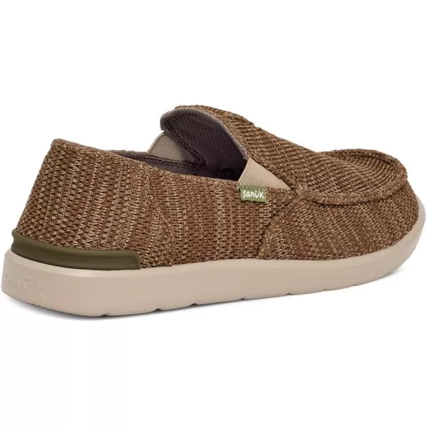 Sanuk mens Tripper Lite 2 Sl Mesh LoaferVintage Khaki