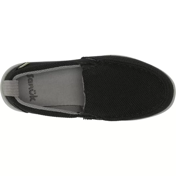 Sanuk unisexchild Hangout Lite Mesh SneakerBlack
