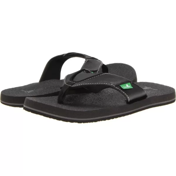 Sanuk Kids Boys Root Beer Cozy Little KidBig KidBlack